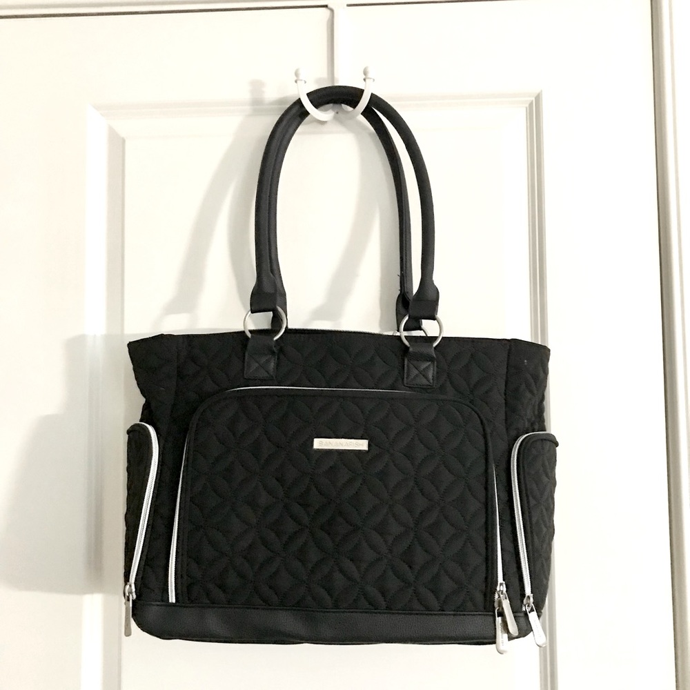 Bananafish brand breast pump bag, black, used twice